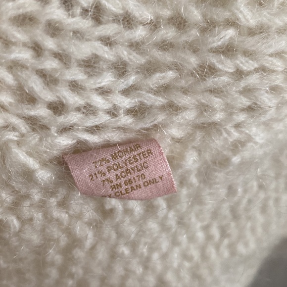 Free People Floral Mohair blend Cardigan Size M - Picture 4 of 5